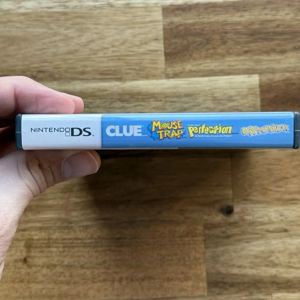Clue/Mouse Trap/Perfection/Aggravation (Nintendo DS, 2007)‎ CIB With Manual